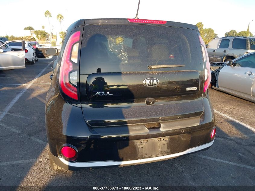 2016 KIA SOUL EV + KNDJX3AE6G7016183