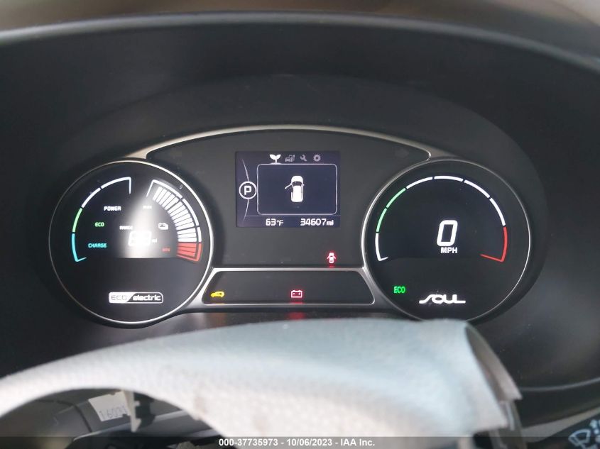 2016 KIA SOUL EV + KNDJX3AE6G7016183
