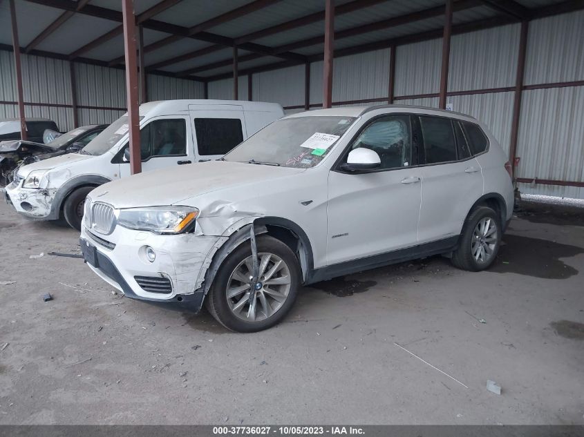 5UXWZ7C36H0V94408 2017 BMW X3, photo no. 2