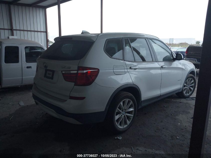 5UXWZ7C36H0V94408 2017 BMW X3, photo no. 4