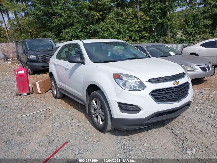 2016 CHEVROLET EQUINOX LS - 2GNALBEK1G1135916