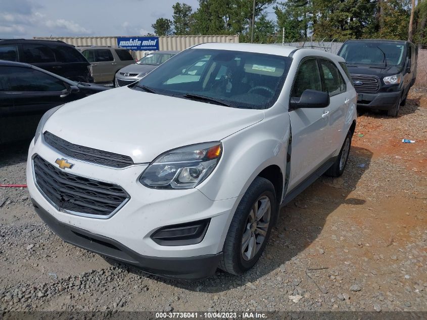 2016 CHEVROLET EQUINOX LS - 2GNALBEK1G1135916