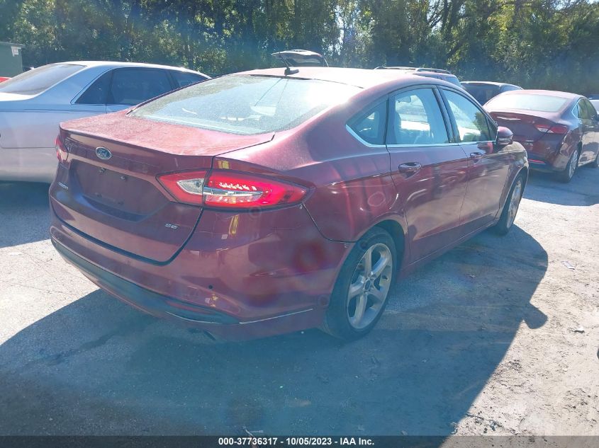 2014 FORD FUSION SE - 3FA6P0HD6ER149717