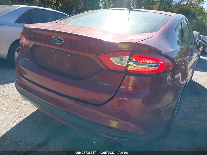 2014 FORD FUSION SE - 3FA6P0HD6ER149717