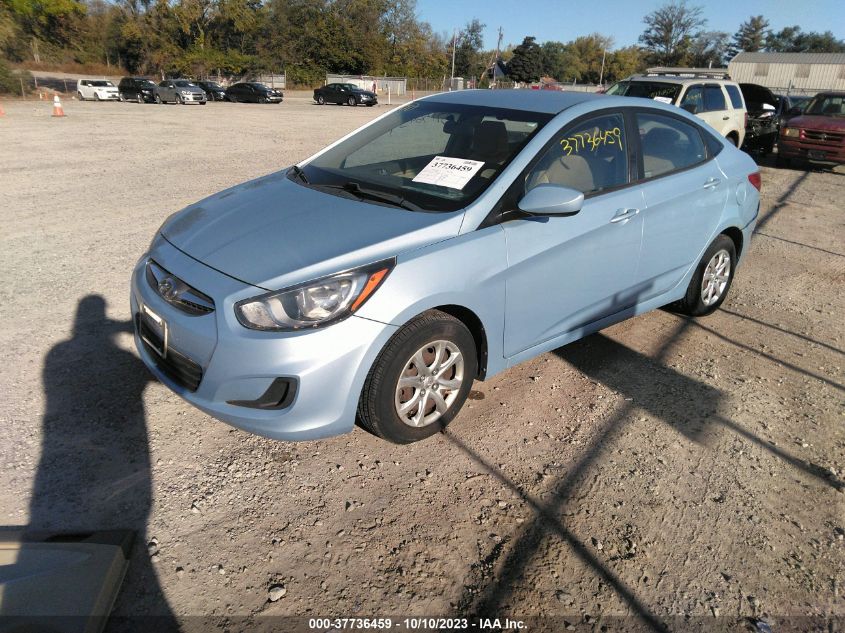 2014 HYUNDAI ACCENT GLS - KMHCT4AE9EU743225