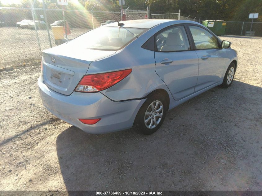 2014 HYUNDAI ACCENT GLS - KMHCT4AE9EU743225