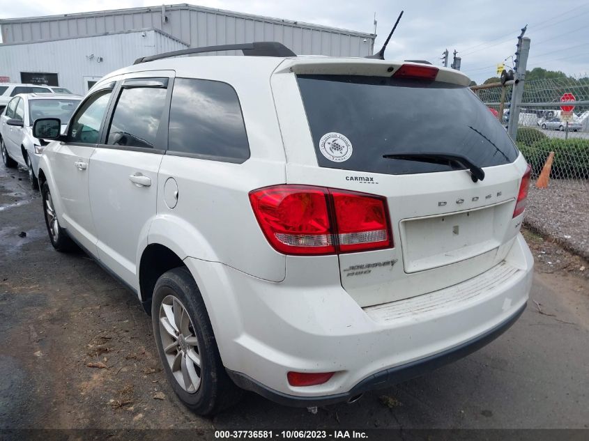 2015 DODGE JOURNEY SXT - 3C4PDDBG0FT544160