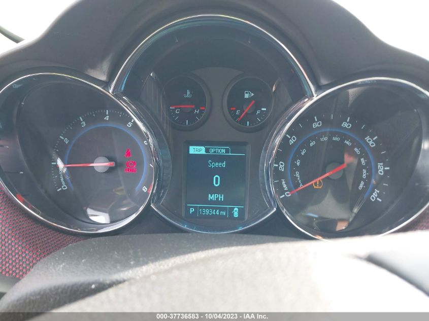 2013 CHEVROLET CRUZE LT - 1G1PC5SBOD7120811