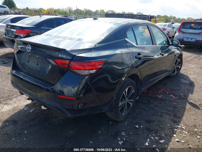 2022 NISSAN SENTRA SV - 3N1AB8CV4NY302248