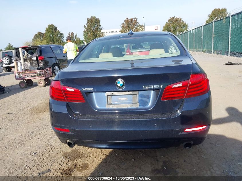 2014 BMW 5 SERIES 535I XDRIVE - WBA5B3C52ED532839