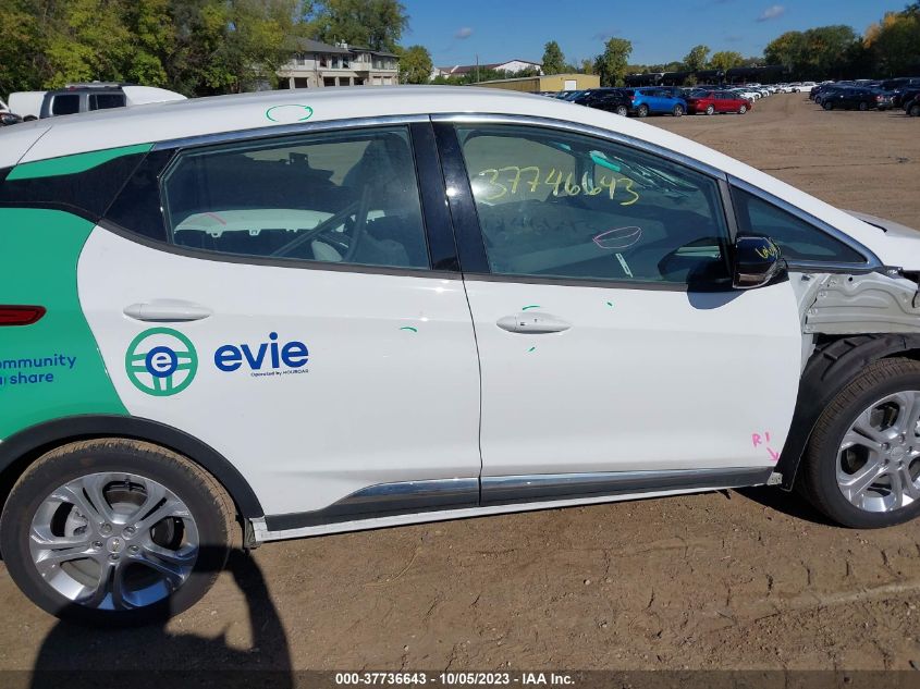 2021 CHEVROLET BOLT EV LT - 1G1FY6S04M4110074