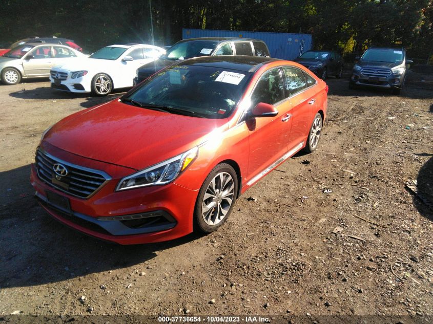 2015 HYUNDAI SONATA 2.0T LIMITED - 5NPE34AB8FH116904