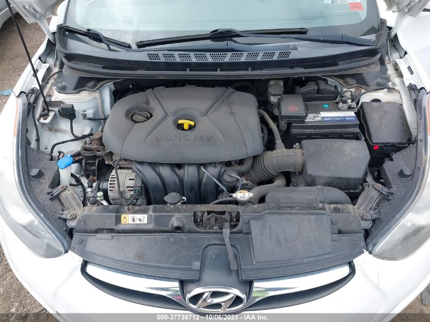 2013 HYUNDAI ELANTRA GLS PZEV - 5NPDH4AE6DH411844