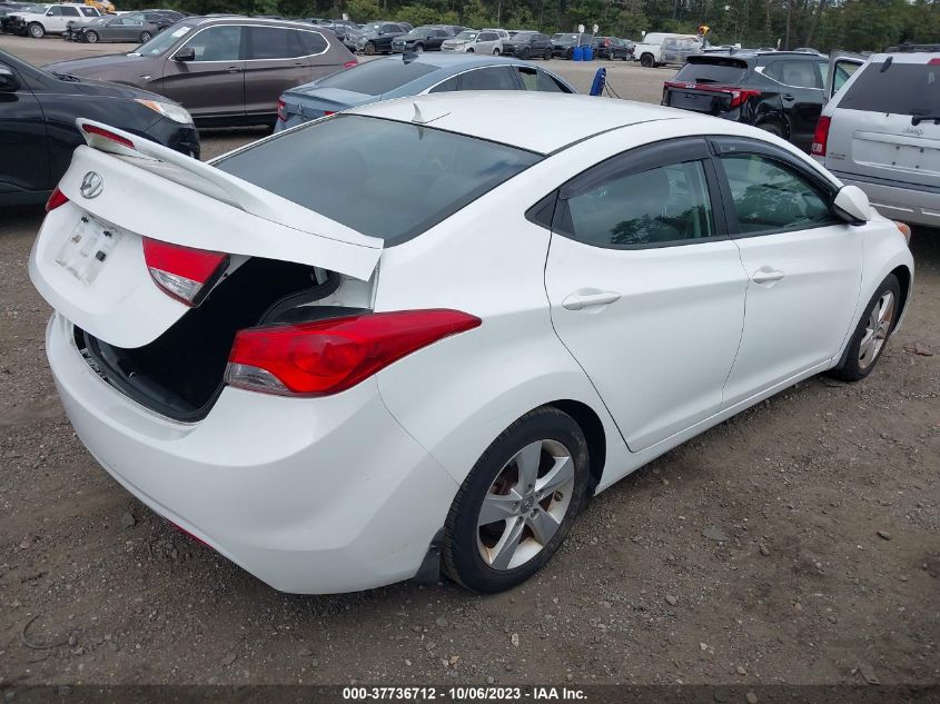 2013 HYUNDAI ELANTRA GLS PZEV - 5NPDH4AE6DH411844