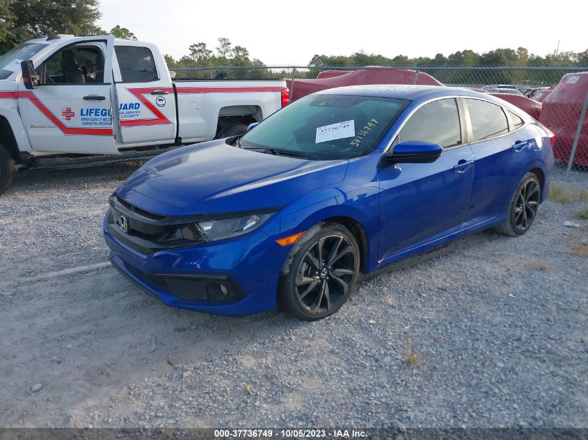 2HGFC2F87LH584070 Honda Civic Sedan SPORT 2