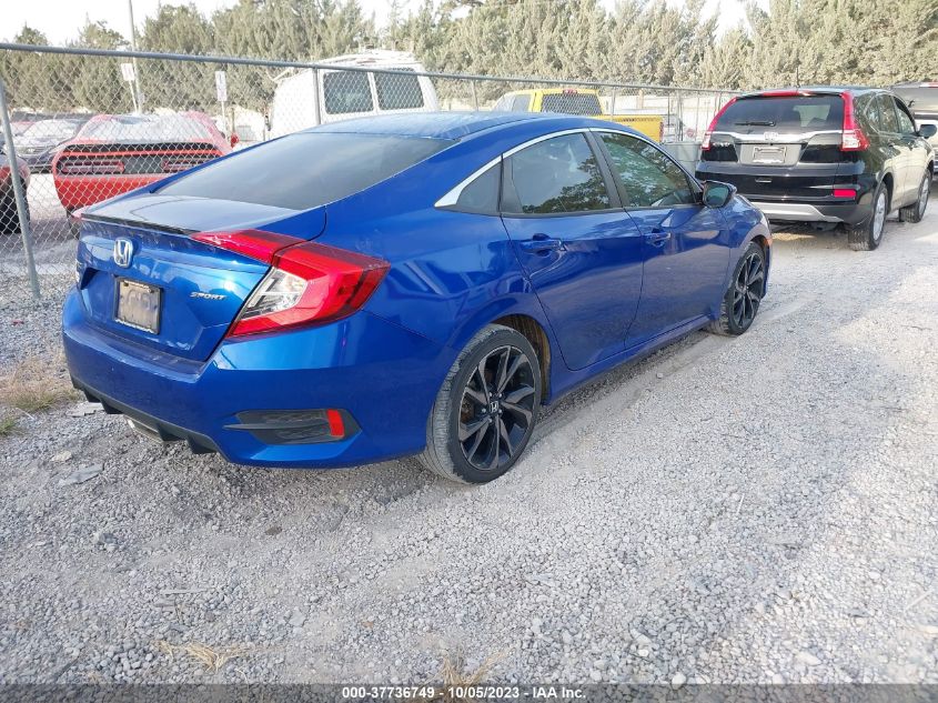 2HGFC2F87LH584070 Honda Civic Sedan SPORT 4