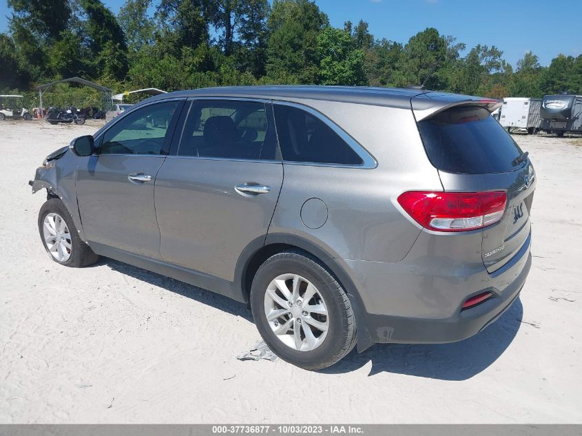 2016 KIA SORENTO L - 5XYPG4A30GG139088