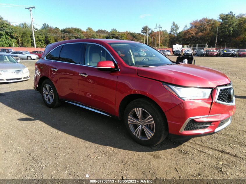 5J8YD4H34KL030621 Acura MDX  