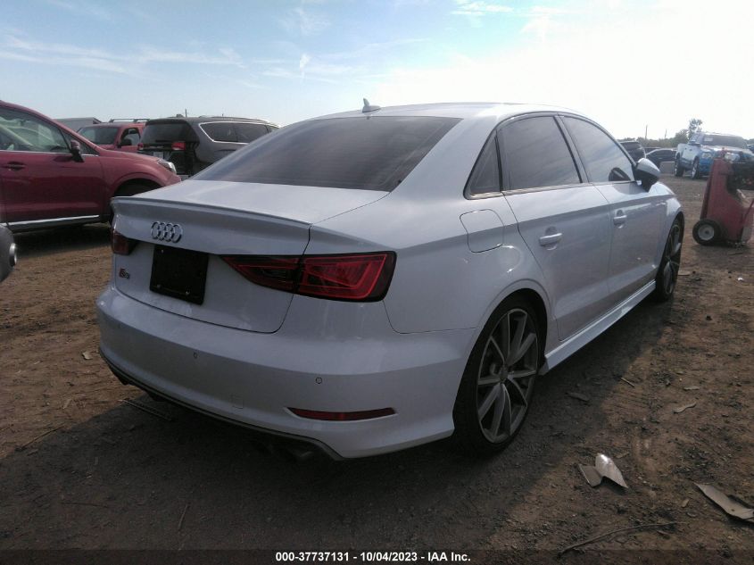 2016 AUDI S3 PREMIUM PLUS - WAUB1GFF3G1028709