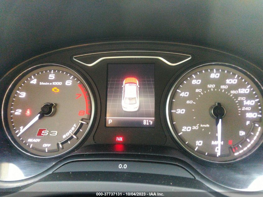 2016 AUDI S3 PREMIUM PLUS - WAUB1GFF3G1028709