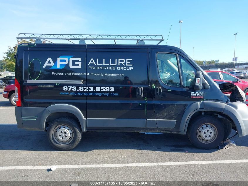 2014 RAM PROMASTER 1500 LOW ROOF 3C6TRVNGXEE127480