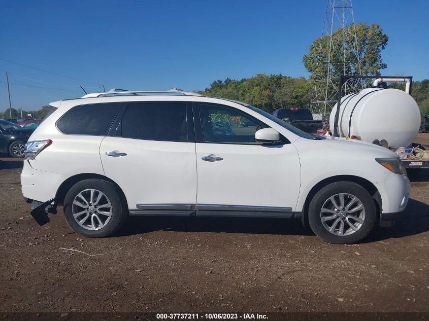 2013 NISSAN PATHFINDER SL - 5N1AR2MM6DC602887