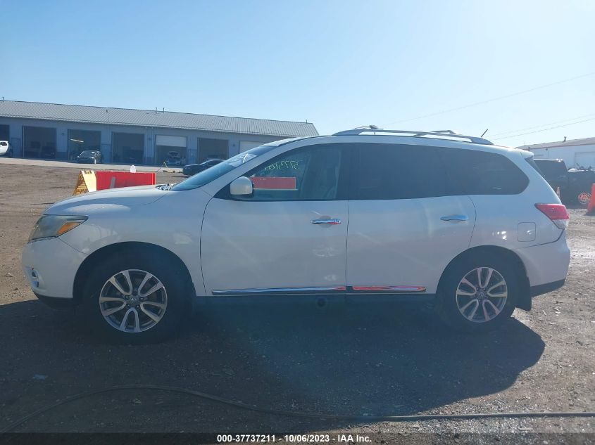 2013 NISSAN PATHFINDER SL - 5N1AR2MM6DC602887