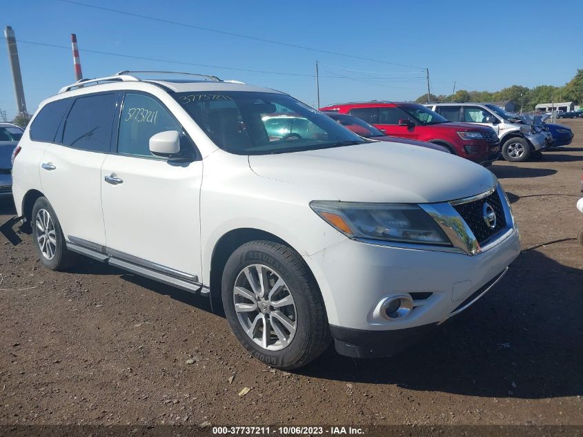 2013 NISSAN PATHFINDER SL - 5N1AR2MM6DC602887