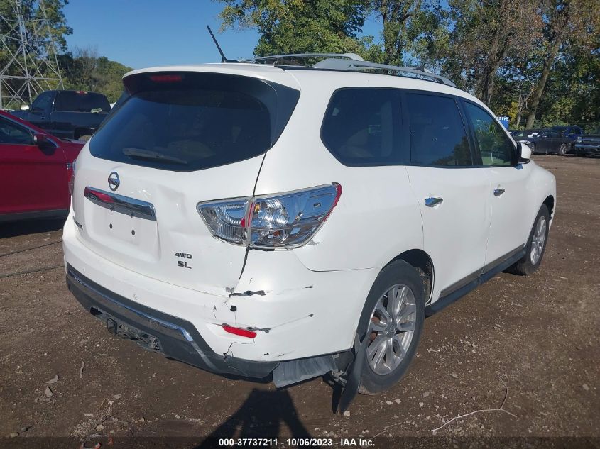 2013 NISSAN PATHFINDER SL - 5N1AR2MM6DC602887