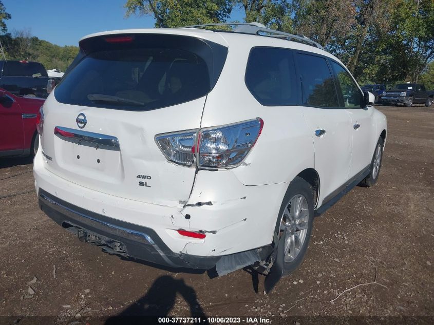 2013 NISSAN PATHFINDER SL - 5N1AR2MM6DC602887