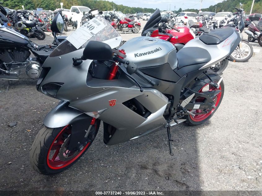 2007 KAWASAKI ZX600 P JKAZX4P177A022844