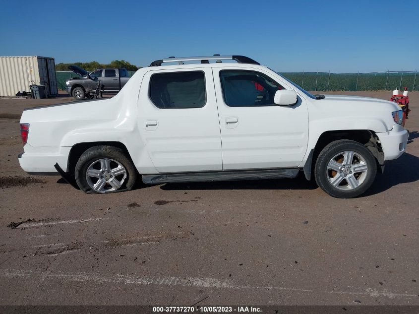 2014 HONDA RIDGELINE RTL - 5FPYK1F53EB001343