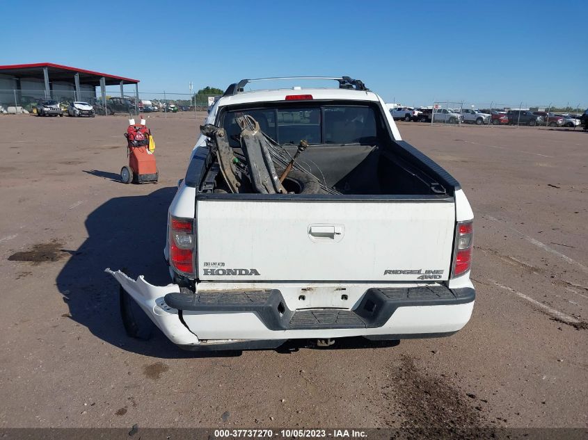 2014 HONDA RIDGELINE RTL - 5FPYK1F53EB001343