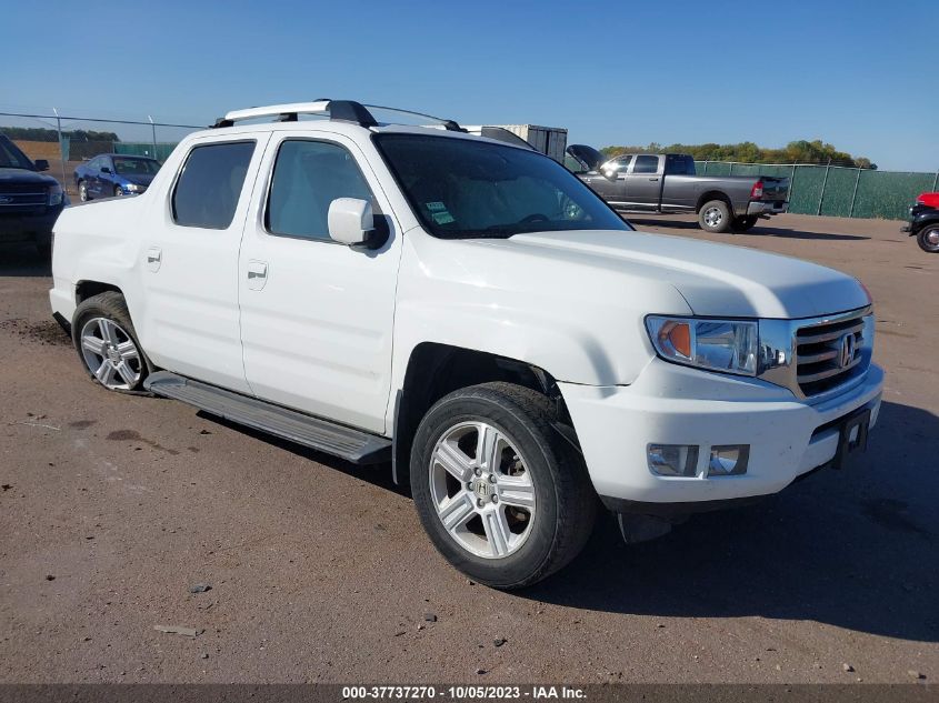 2014 HONDA RIDGELINE RTL - 5FPYK1F53EB001343