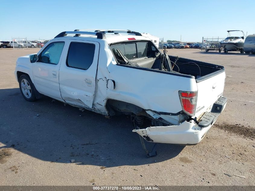 2014 HONDA RIDGELINE RTL - 5FPYK1F53EB001343