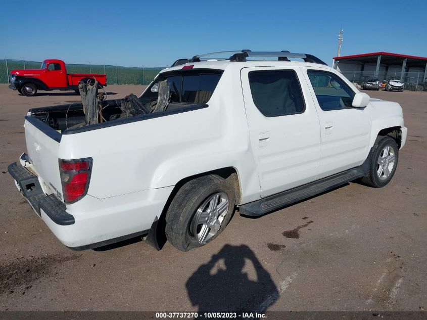 2014 HONDA RIDGELINE RTL - 5FPYK1F53EB001343