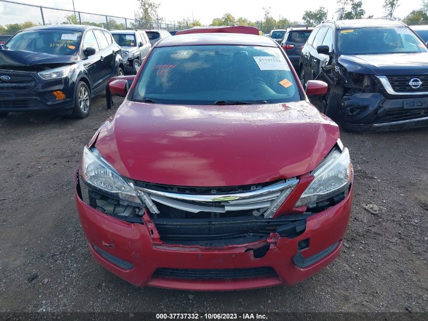 2014 NISSAN SENTRA S/FE+ S/SV/FE+ SV/SR/SL - 3N1AB7AP2EY247961
