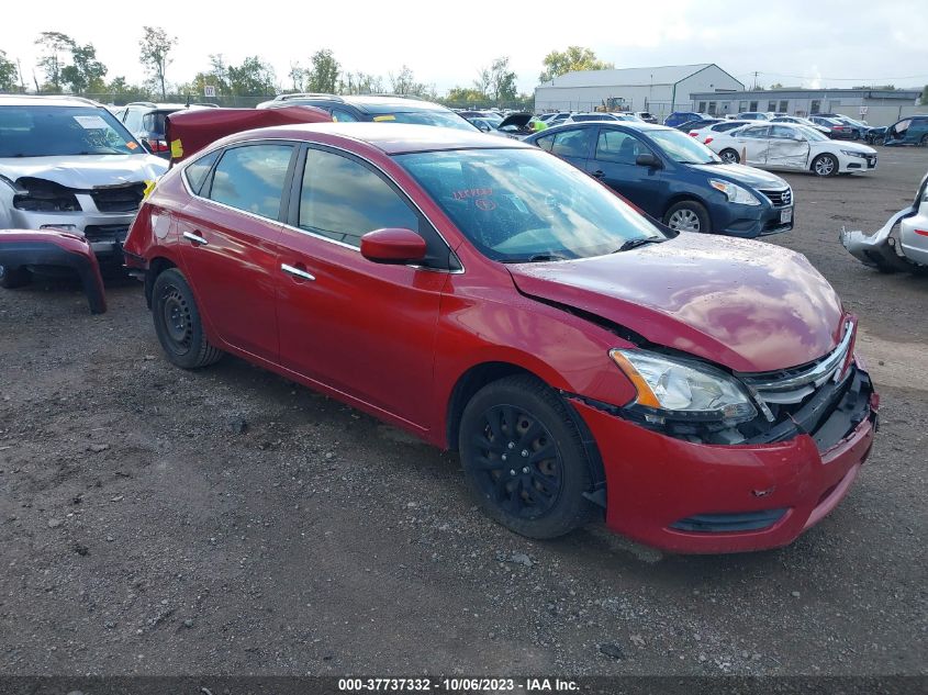 2014 NISSAN SENTRA S/FE+ S/SV/FE+ SV/SR/SL - 3N1AB7AP2EY247961