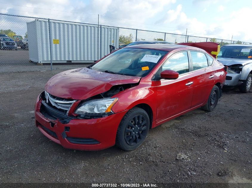 2014 NISSAN SENTRA S/FE+ S/SV/FE+ SV/SR/SL - 3N1AB7AP2EY247961