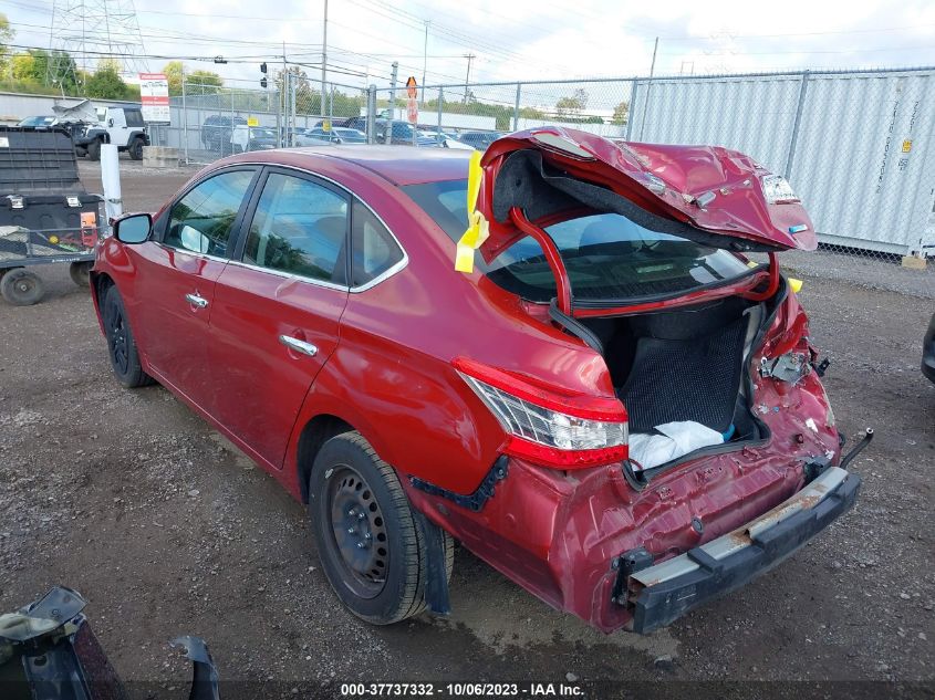 2014 NISSAN SENTRA S/FE+ S/SV/FE+ SV/SR/SL - 3N1AB7AP2EY247961