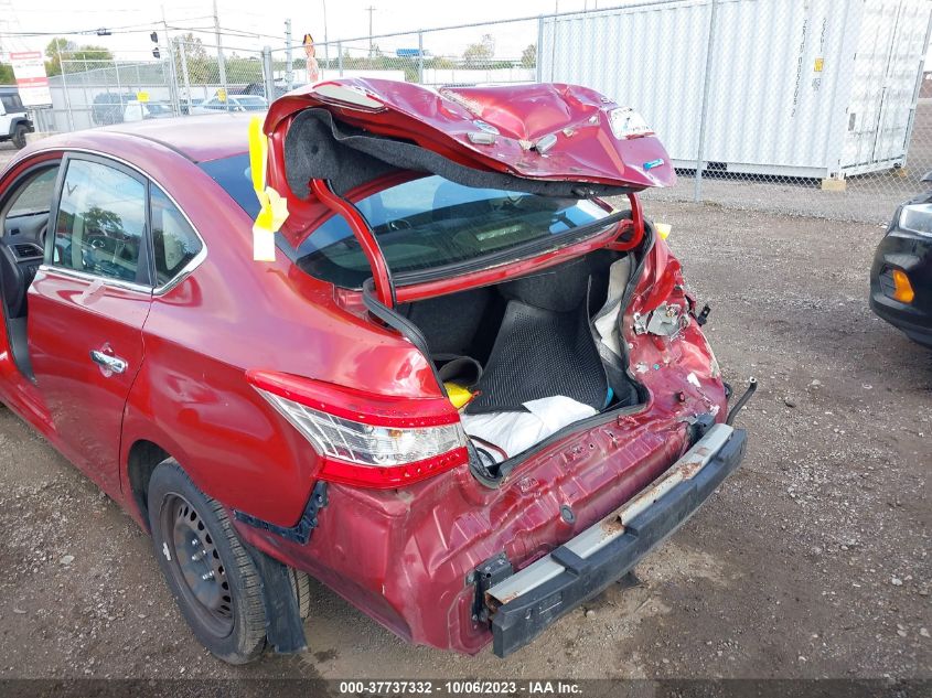 2014 NISSAN SENTRA S/FE+ S/SV/FE+ SV/SR/SL - 3N1AB7AP2EY247961
