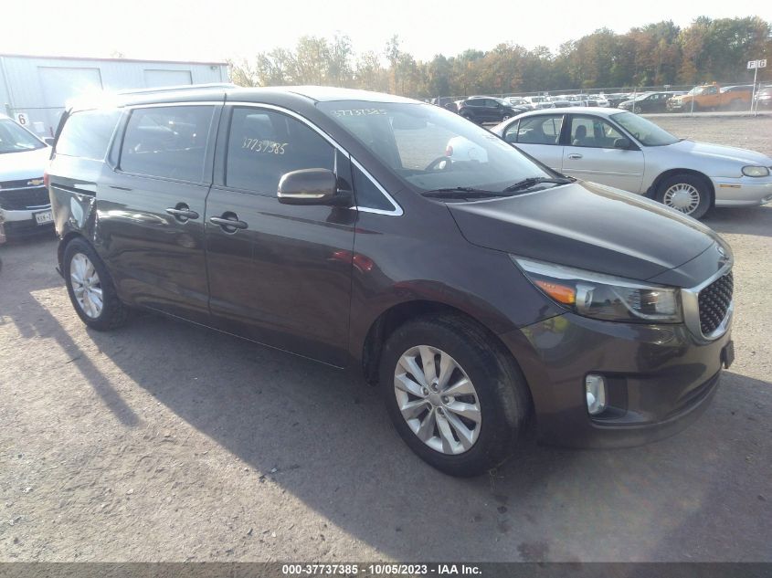 2015 KIA SEDONA EX/SX - KNDMC5C12F6034165
