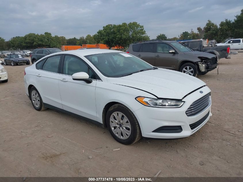 2013 FORD FUSION S - 3FA6P0G74DR185335