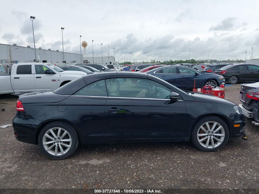 2014 VOLKSWAGEN EOS KOMFORT WVWBW8AHXEV000625
