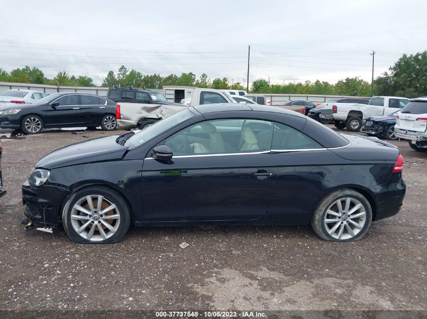 2014 VOLKSWAGEN EOS KOMFORT WVWBW8AHXEV000625