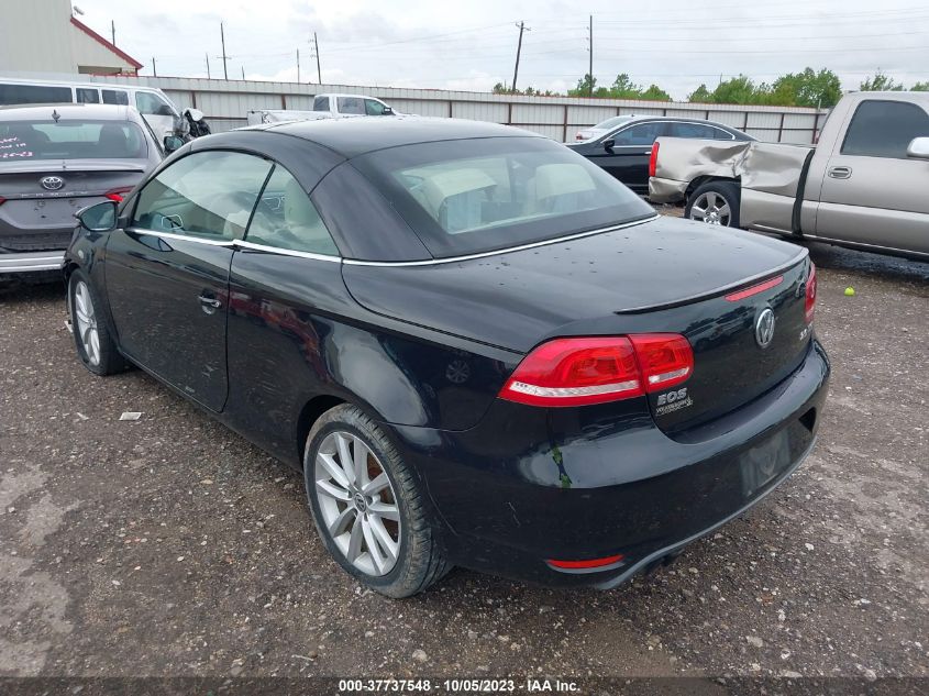 2014 VOLKSWAGEN EOS KOMFORT WVWBW8AHXEV000625