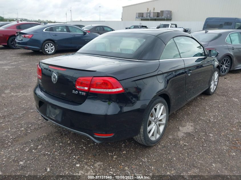 2014 VOLKSWAGEN EOS KOMFORT WVWBW8AHXEV000625