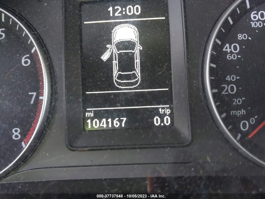 2014 VOLKSWAGEN EOS KOMFORT WVWBW8AHXEV000625