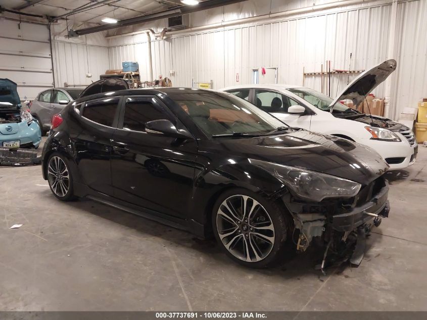 2016 HYUNDAI VELOSTER TURBO - KMHTC6AE5GU277548