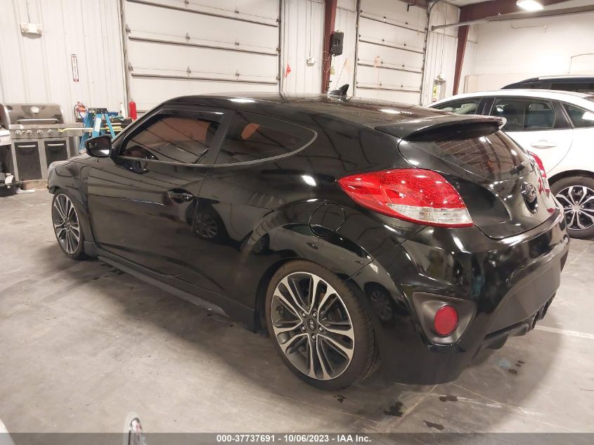 2016 HYUNDAI VELOSTER TURBO - KMHTC6AE5GU277548